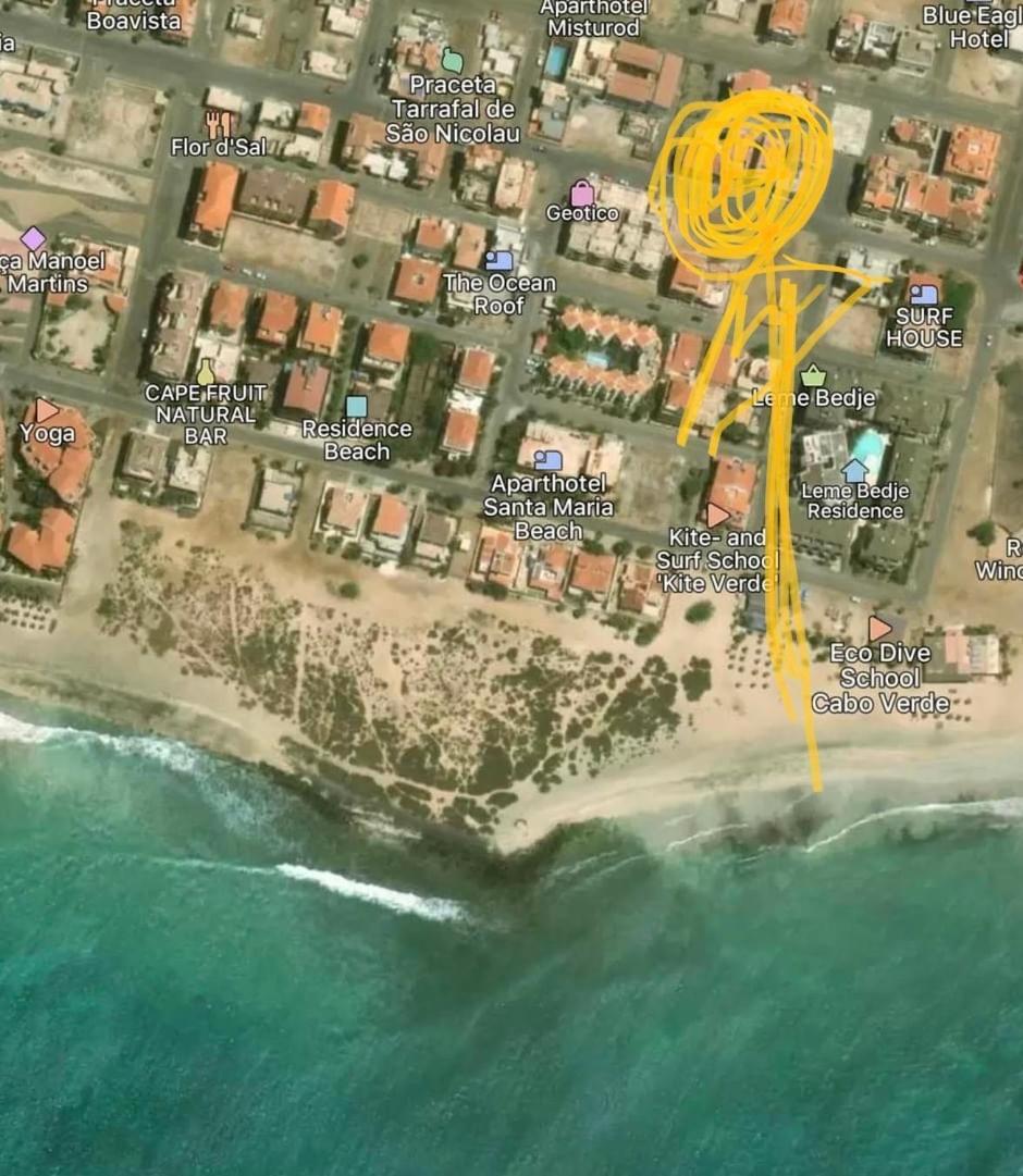 Apartamento Antunes Santa Maria Bagian luar foto